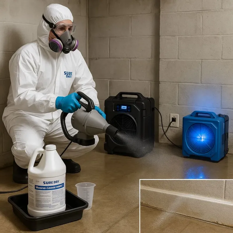 Sanitization and Odor Removal process in Short Hills, NJ