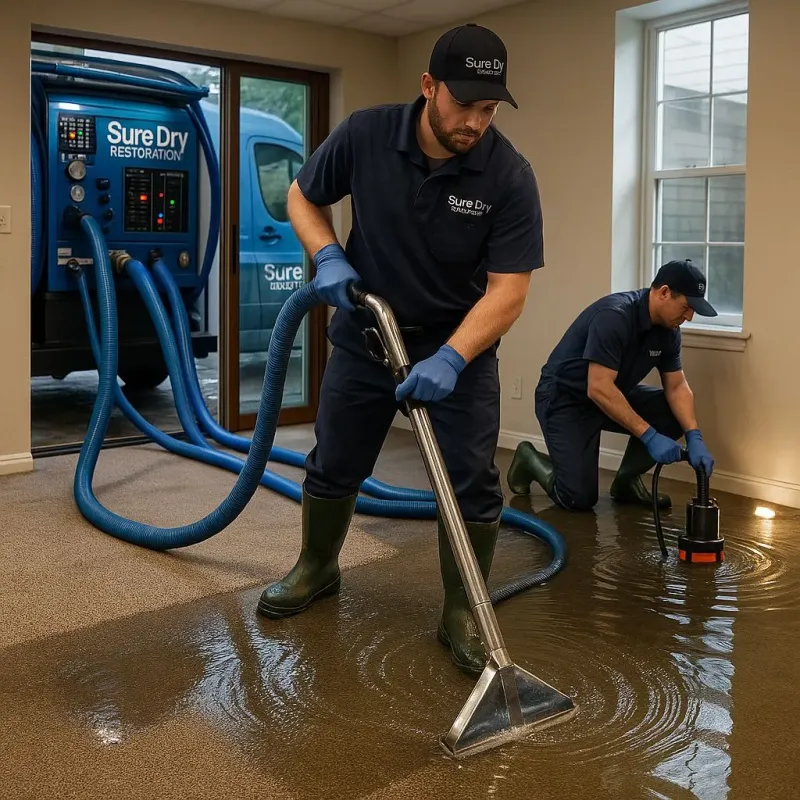 Water Extraction and Removal process in Short Hills, NJ
